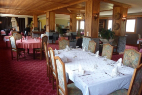 Restaurant de l'hôtel le Malamot à Val Cenis