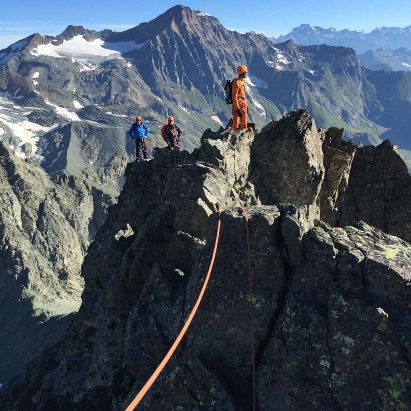 Alpinisme avec Up Guides