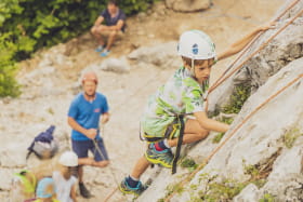 Stage d'escalade au Grand-Bornand pour les 5-7 ans