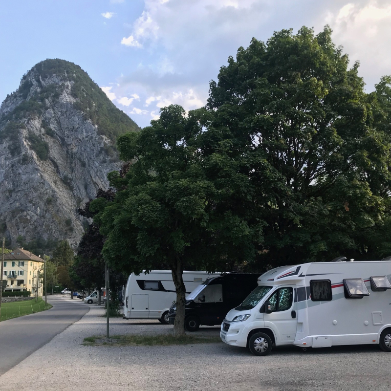 Aire camping-cars du Plot