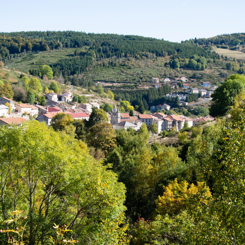 Village de Saint Cirgues en Montagne