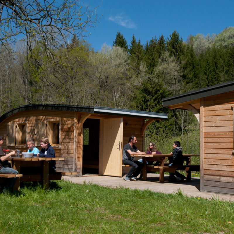 Cabane - extérieur
