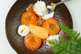 Dessert abricots