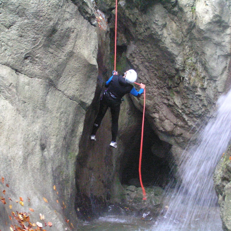 Canyoning avec un guide