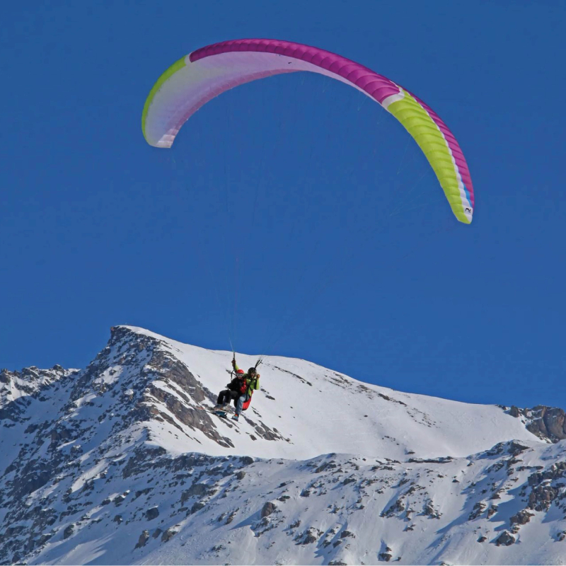 Parapente à ski