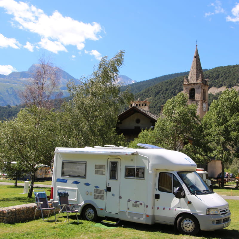 Camping Le Val d'Ambin en Juillet