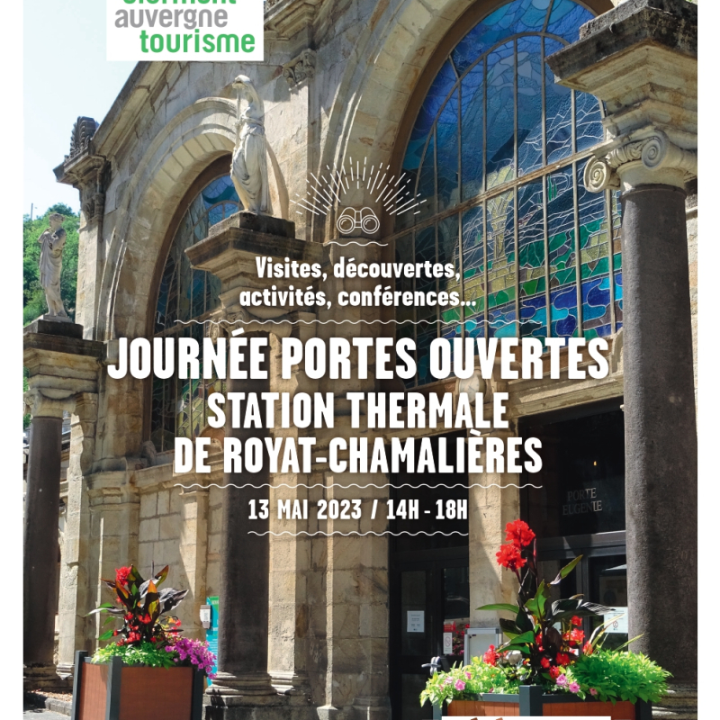 Journée portes ouvertes de la Station Thermale de Royat-Chamalières