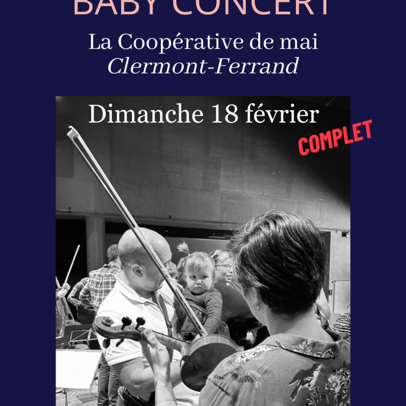 Baby concert | Orchestre National d'Auvergne