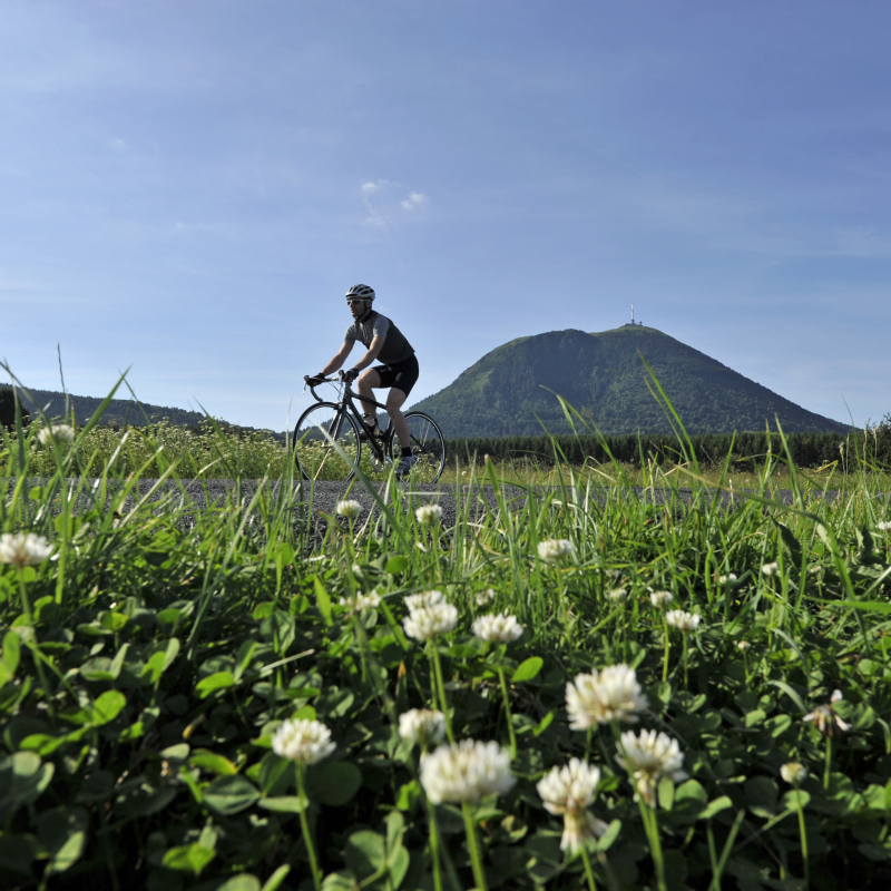 Vélo de route - puy de Dôme