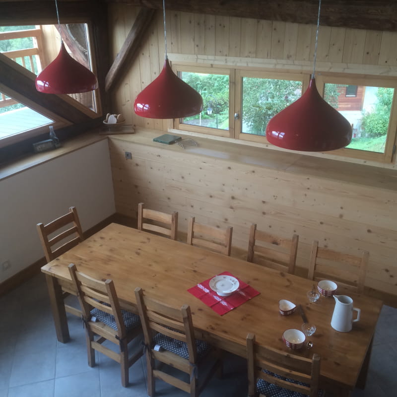 Vue salle à manger