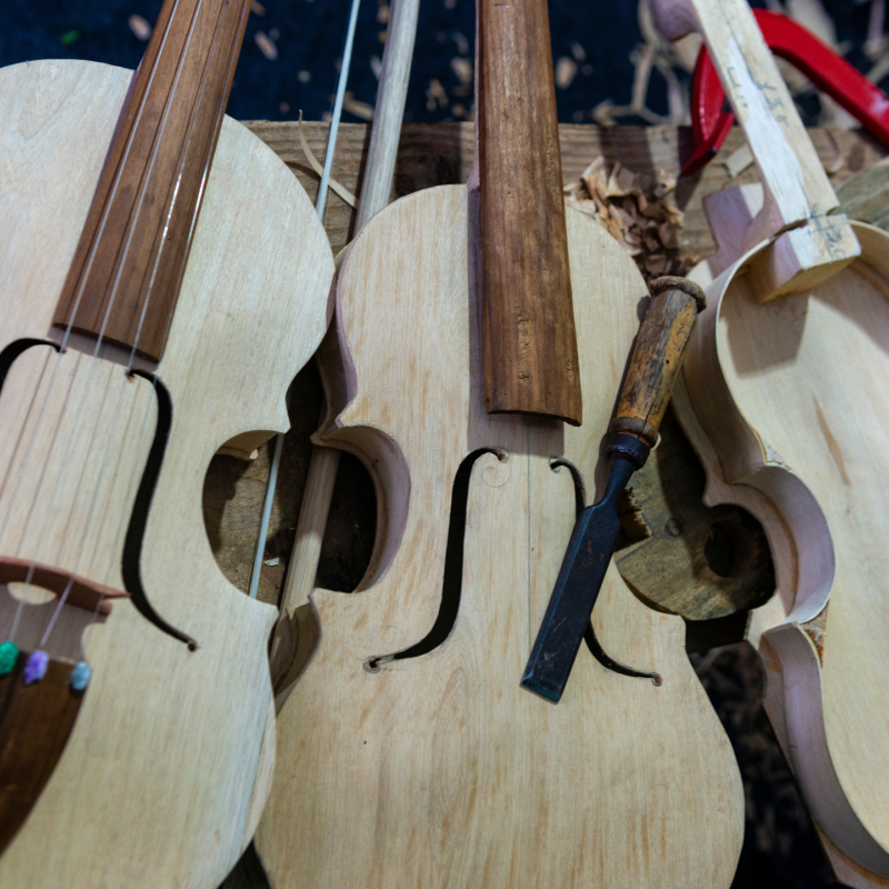 Music workshop on the Rabeca (Brazilian violin)