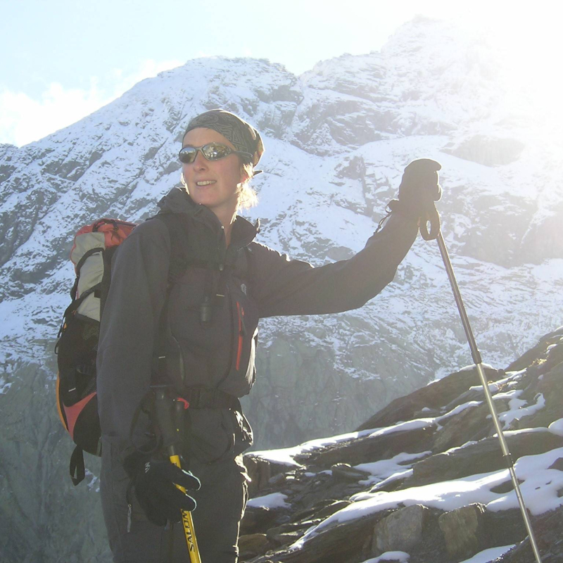 Bénédicte Guy, mountain guide