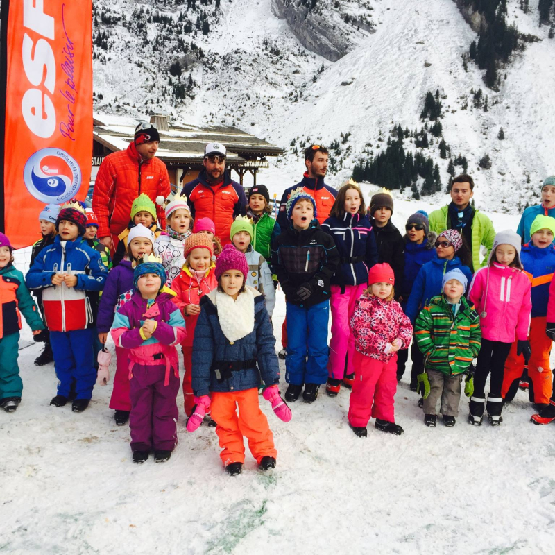 Cross-country skiing Piou-Piou Club - ski kindergarten