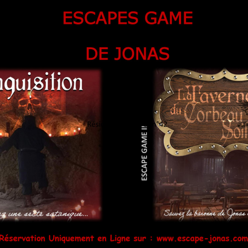 Escape Games de Jonas
