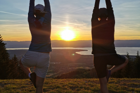 Yoga et rando dans la vallée du Brevon