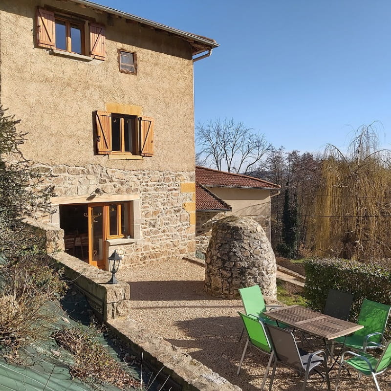 Gîte 'L'Echilette' à Montrottier (Rhône - Monts du Lyonnais) : Bienvenue !