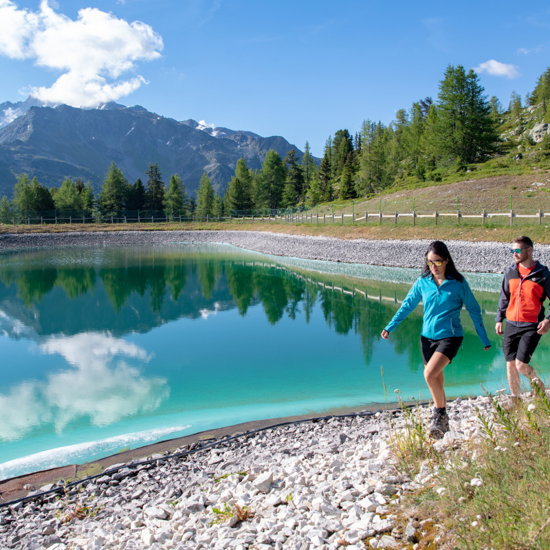 Hiking trail: Lac des Pierres Blanches via Esselet