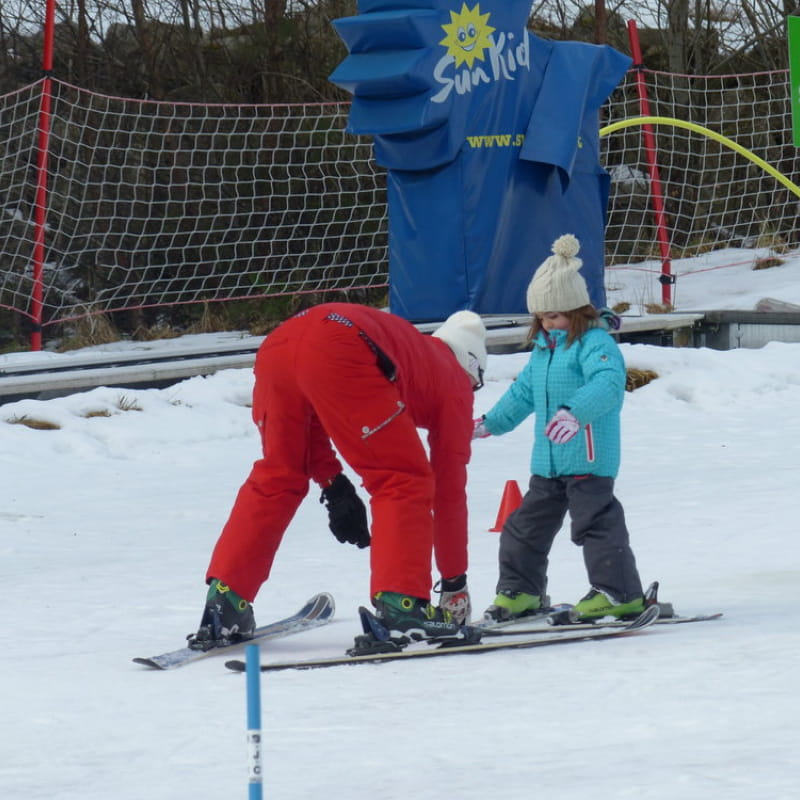 Cours de ski/snow