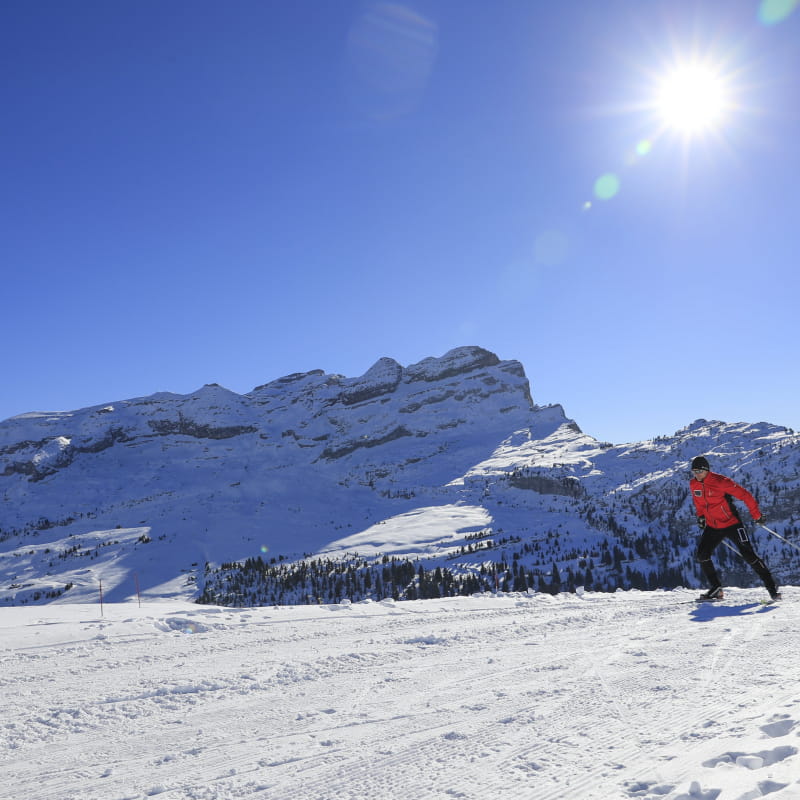Ski nordique au Col de Pierre Carrée