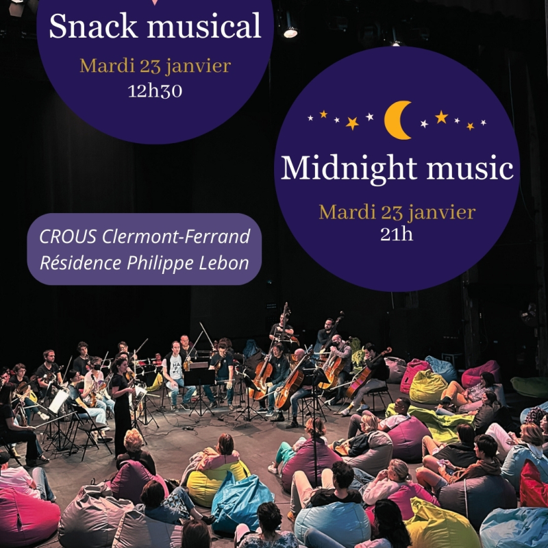 Midnight Music | Orchestre National d'Auvergne