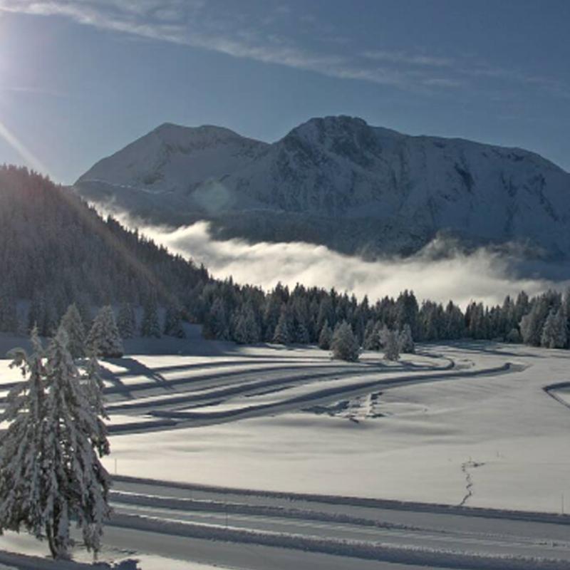 Image webcam Plateau Arselle hiver Chamrousse