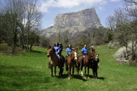 Randonnée à cheval sur les hauteurs du Sénépy - 3 jours