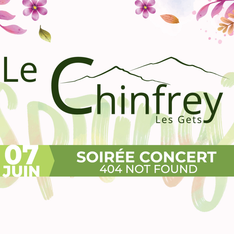 Le Chinfrey Spring - 404 Not Found concert