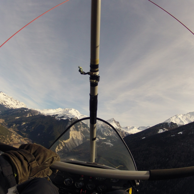 Flight over the Haute Maurienne Vanoise with Maurienne ULM