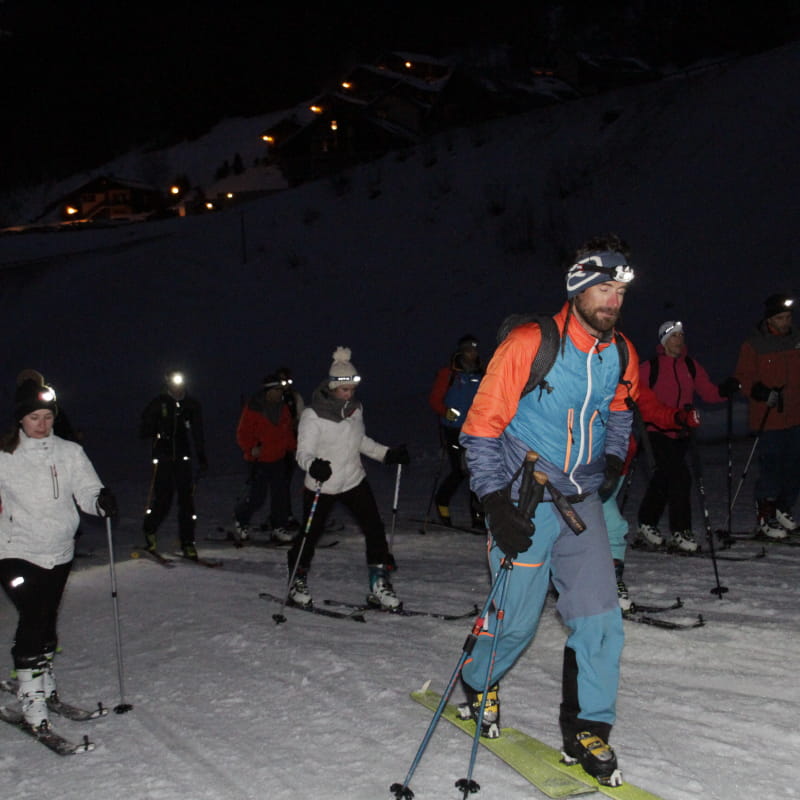 Arêches Dynafit Expériences : Initiation ski de rando nocturne