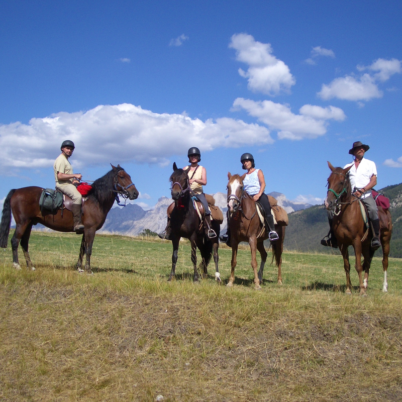Randonnée à la carte : un weekend à cheval sur le plateau du Vercors - 2 jours