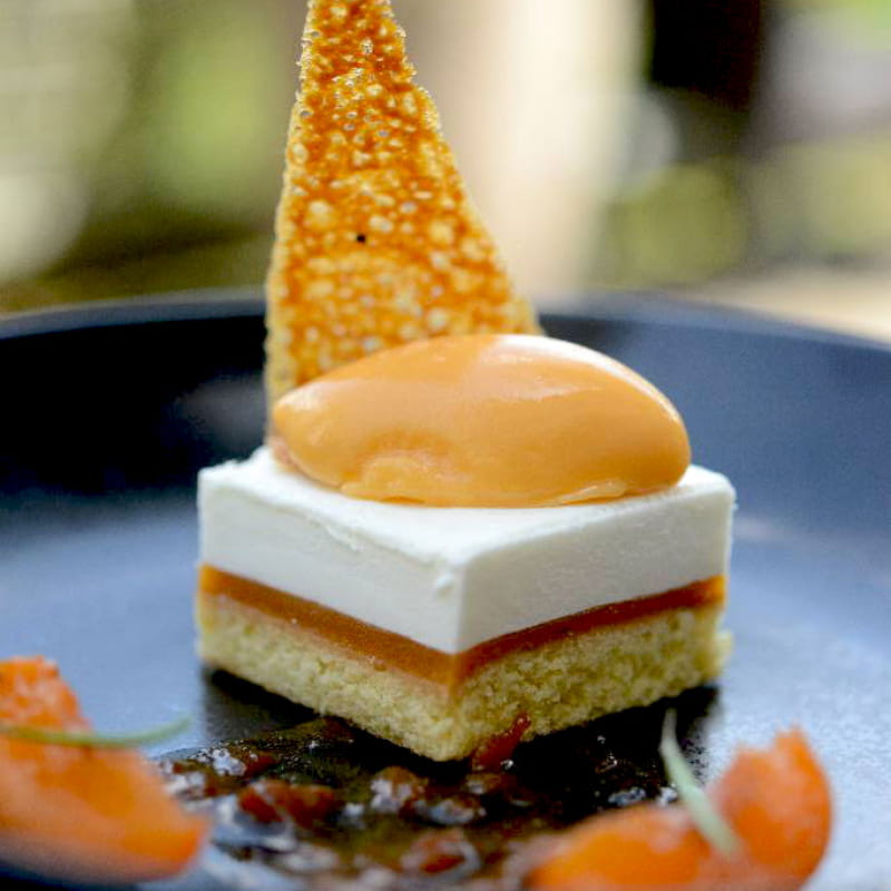 Présentation de dessert