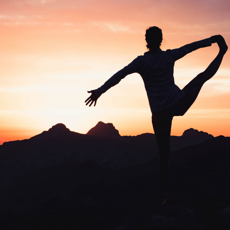 Marche et yoga au Grand-Bornand