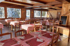 Salle intérieure Restaurant Les Rosières