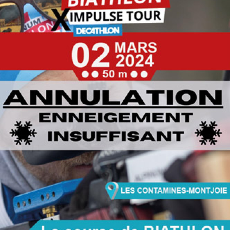 Cancelled : Alpinum Biathlon Impulse Tour