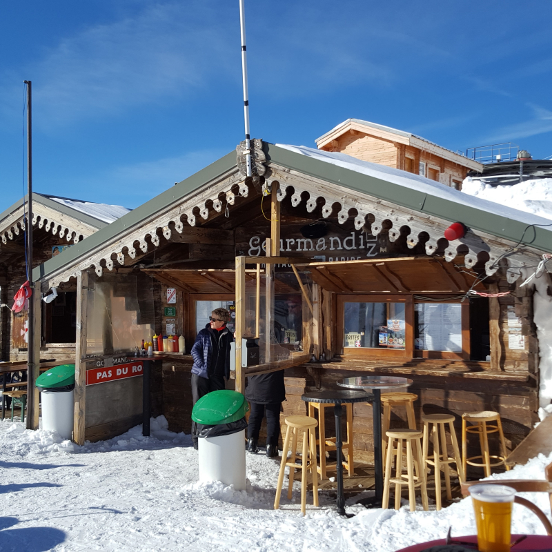 Snack sur les pistes de Valfréjus chez Fartix