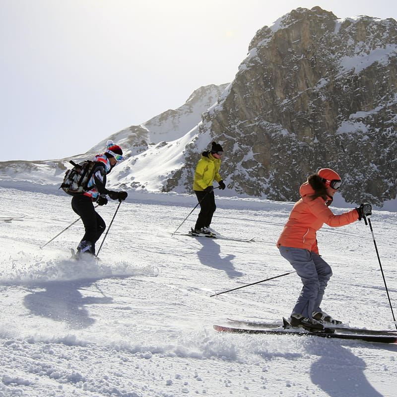 Ski alpin à Val d'Isère