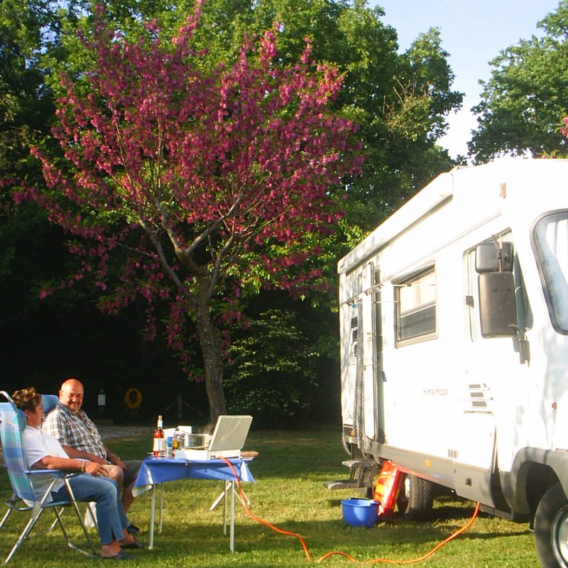 Camping le Pontet, aire de service camping-car