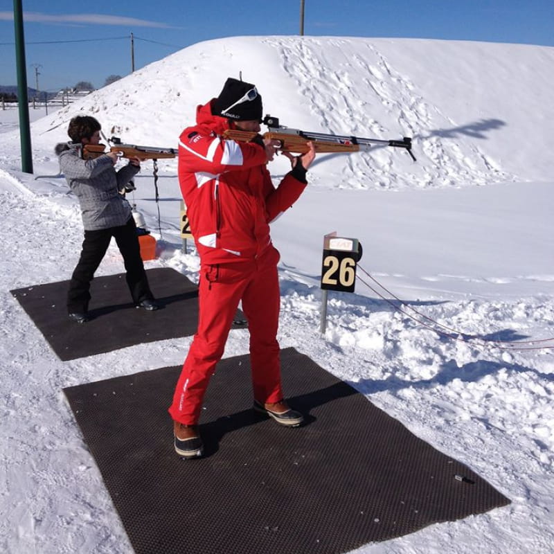 Initiation biathlon ESF