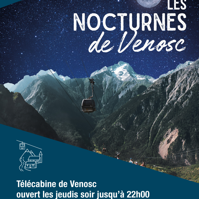 Affiche Nocturnes de Venosc E24