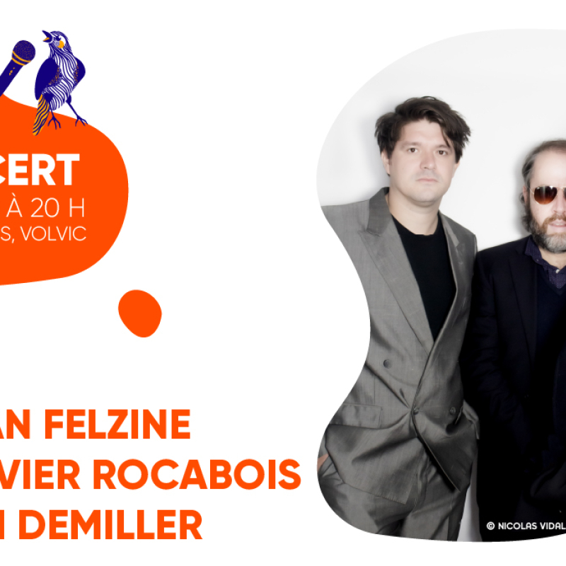 Concert : Jean Felzine, Olivier Rocabois, Niki Demiller