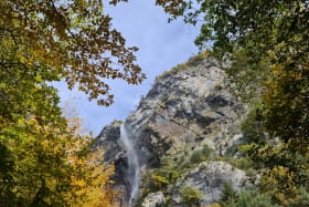 Sallanches Cascade d'Arpenaz Visites Nature Foret Haute-Savoie