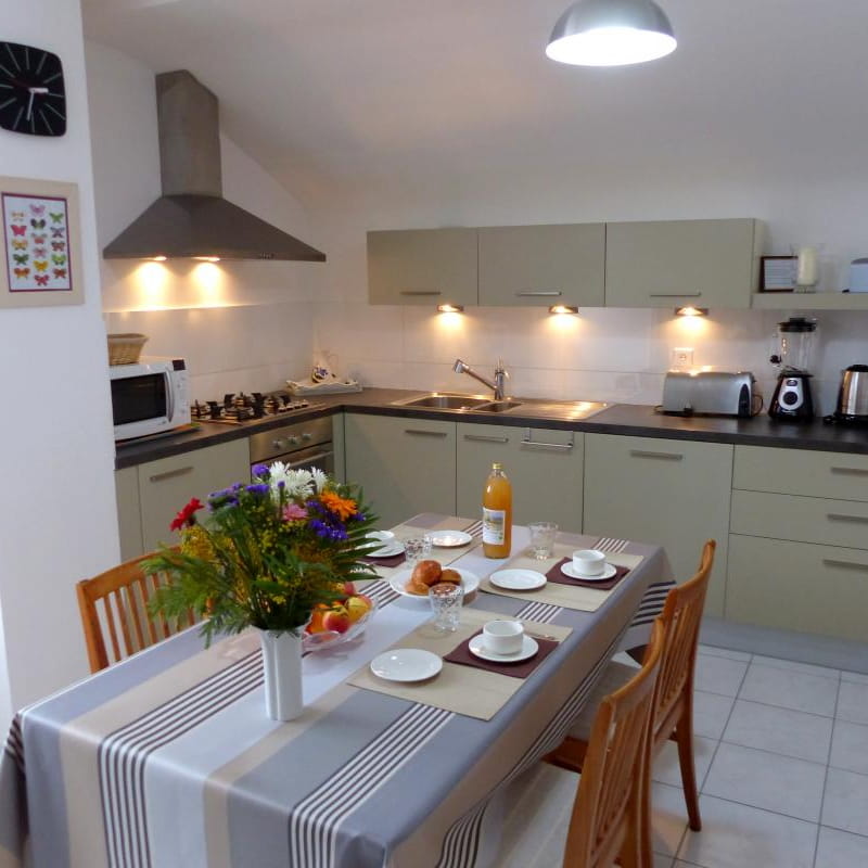 espace cuisine et repas