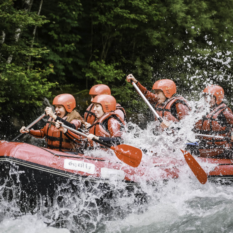 Rafting groupe