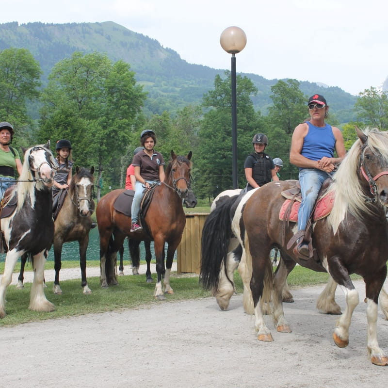 Randonnée à cheval