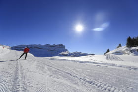 Ski de fond au Col de Pierre Carrée