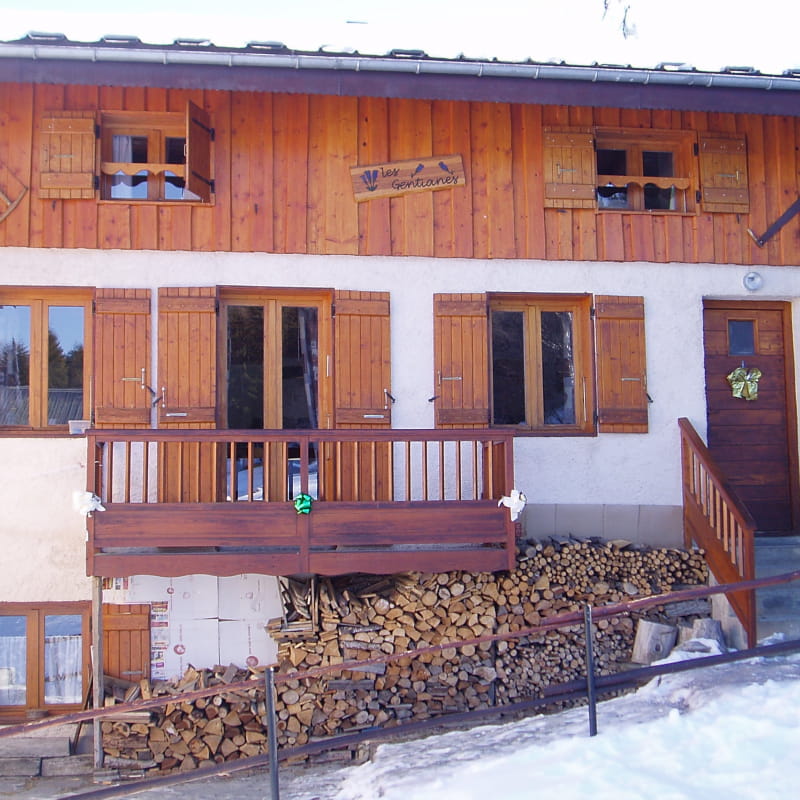 Chalet individuel Les Gentianes - 9 pers.