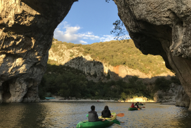 Canoë encadré - immersion Bivouac dans les Gorges 2 jours / 1 nuit avec Kayacorde