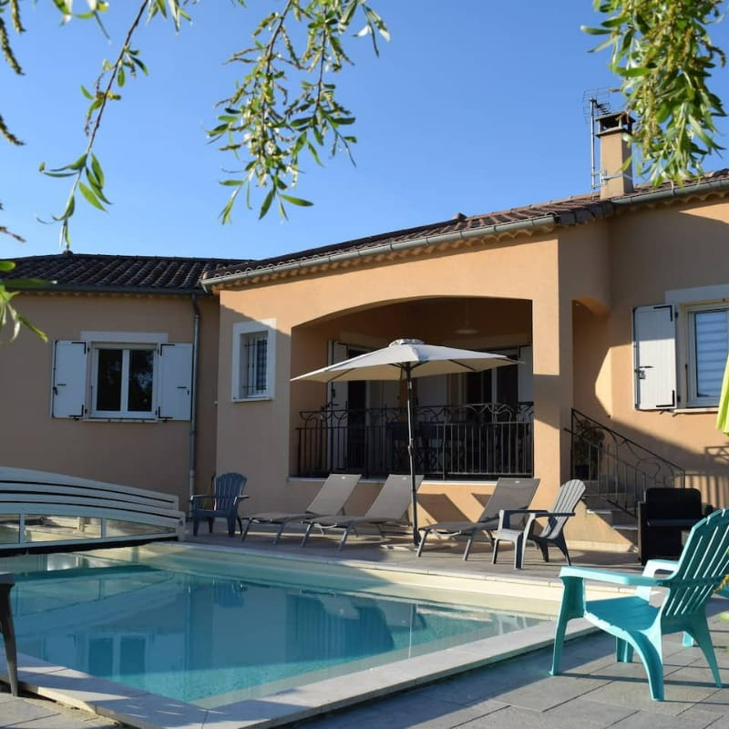 Location Nadal - Maison recente avec piscine privée en Ardèche méridionale