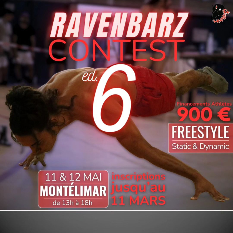 Compétition De Street-Workout : Ravenbarz contest - 6ème édition