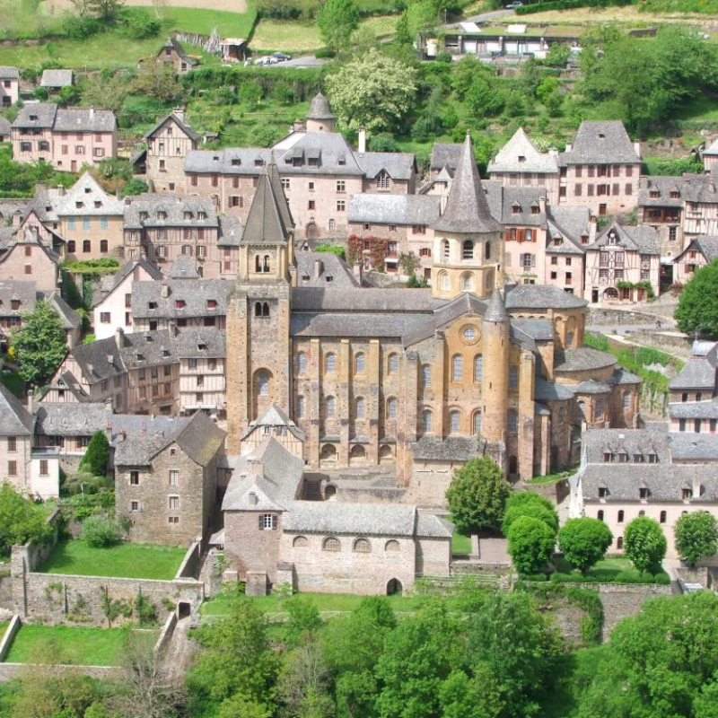 Saint JAcques à pied : Du Puy en Velay à Conques